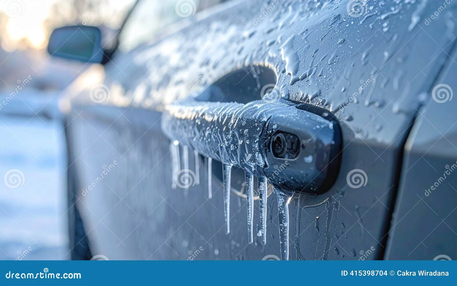 Contactslot Bevroren in de Winter
