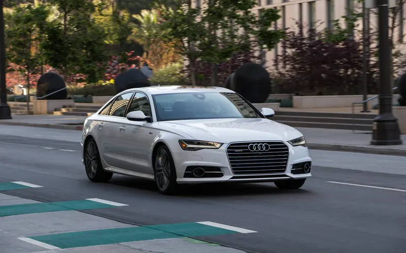 Audi A6 met ELV stuurkolomvergrendeling